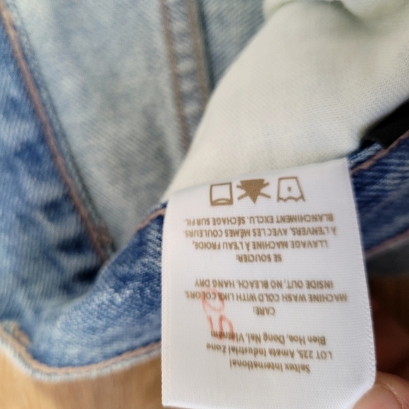 Anthropologie Edwin Kali Ankle Women’s Jeans Straight Relaxed Size 25 NWOT - Picture 12 of 12